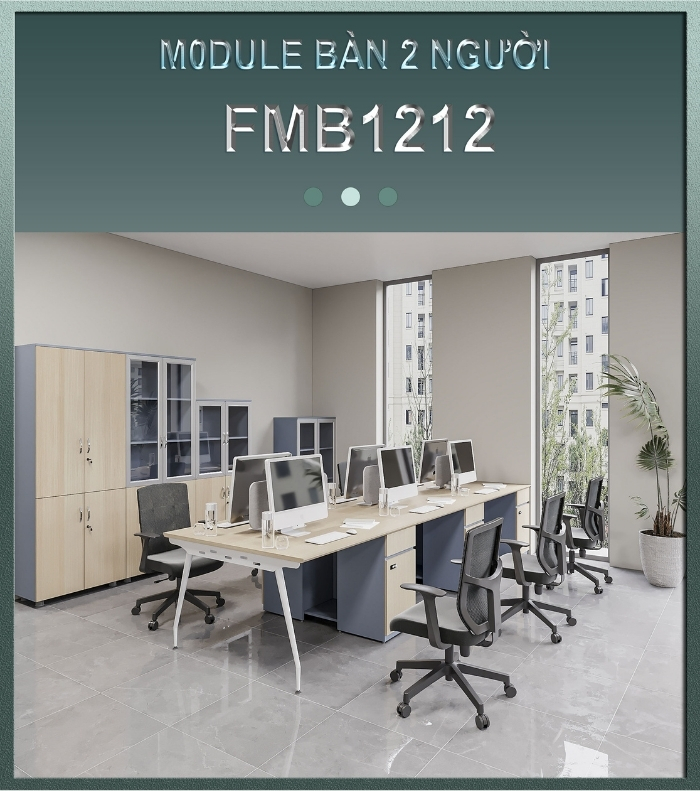 Module bàn 2 người FMB1212