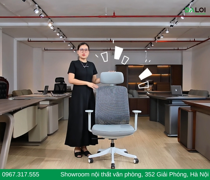 Kinh nghiệm chọn ghế lưới cho trưởng phòng