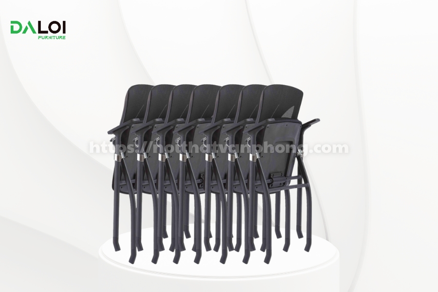 Ghế training, ghế đào tạo gấp gọn, xếp chồng