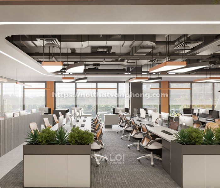 Nguyên tắc quan trọng khi thiết kế nội thất văn phòng 300m2