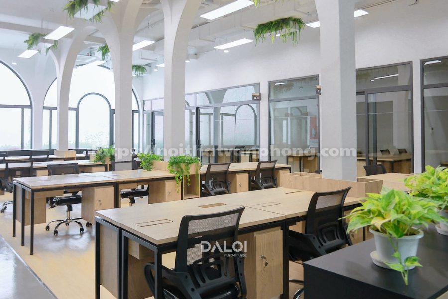 Nội thất văn phòng đảm bảo công thái học và sức khỏe nhân viên