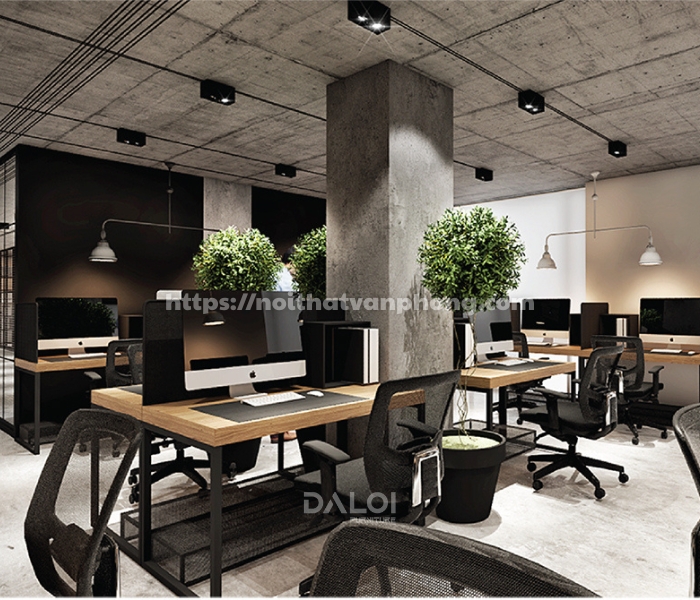 Phong cách thiết kế nội thất văn phòng hiện đại (Modern Office Design)