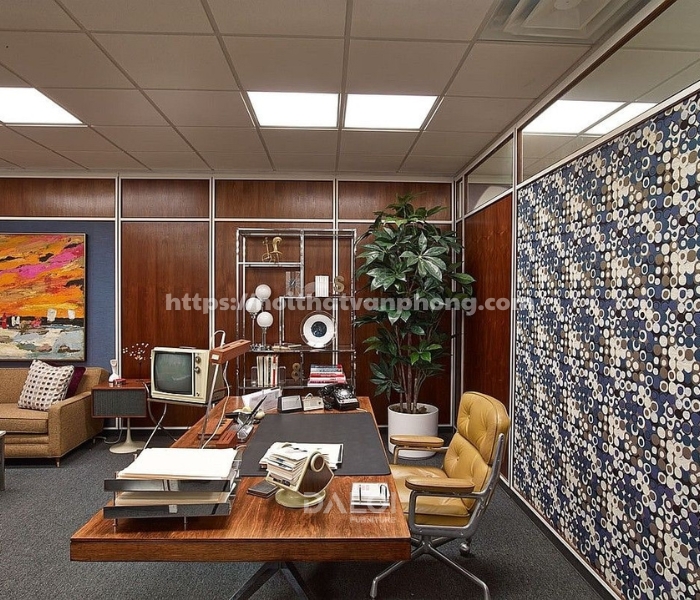 Phong cách thiết kế nội thất văn phòng Retro – Vintage