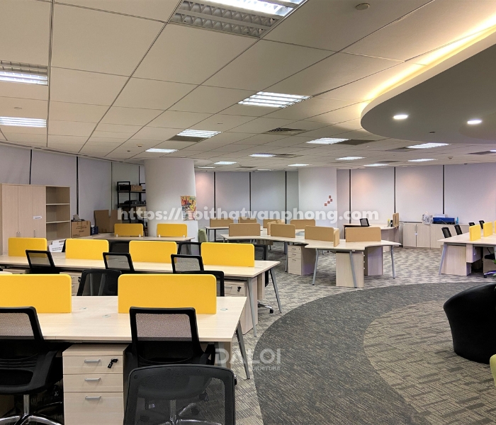 Xu hướng thiết kế nội thất văn phòng 300m2 hiện đại
