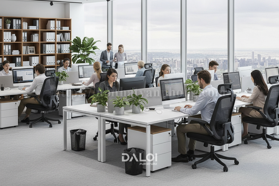 Ghế lưới cung cấp độ đàn hồi vượt trội, nâng đỡ tối ưu