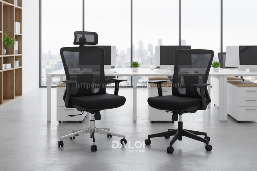 Ghế lưới lưng cao và lưng trung nên chọn loại nào?