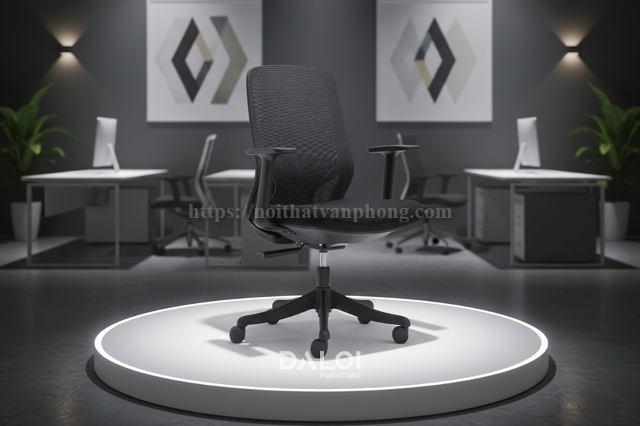 Ưu và nhược điểm của ghế lưới lưng trung