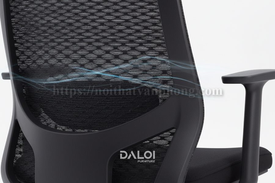 Ghế lưới đảm bảo khả năng lưu thông khí tuyệt đối