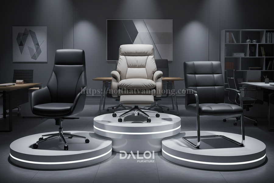 Hướng dẫn chi tiết chọn mua ghế da văn phòng chuẩn nhất