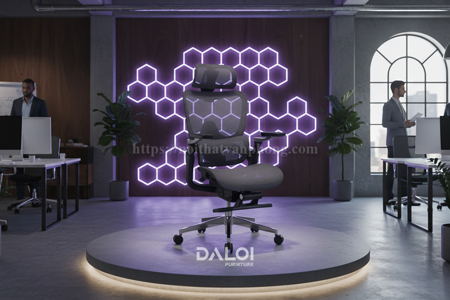 Lợi ích khi sử dụng ghế lưới văn phòng có tựa đầu