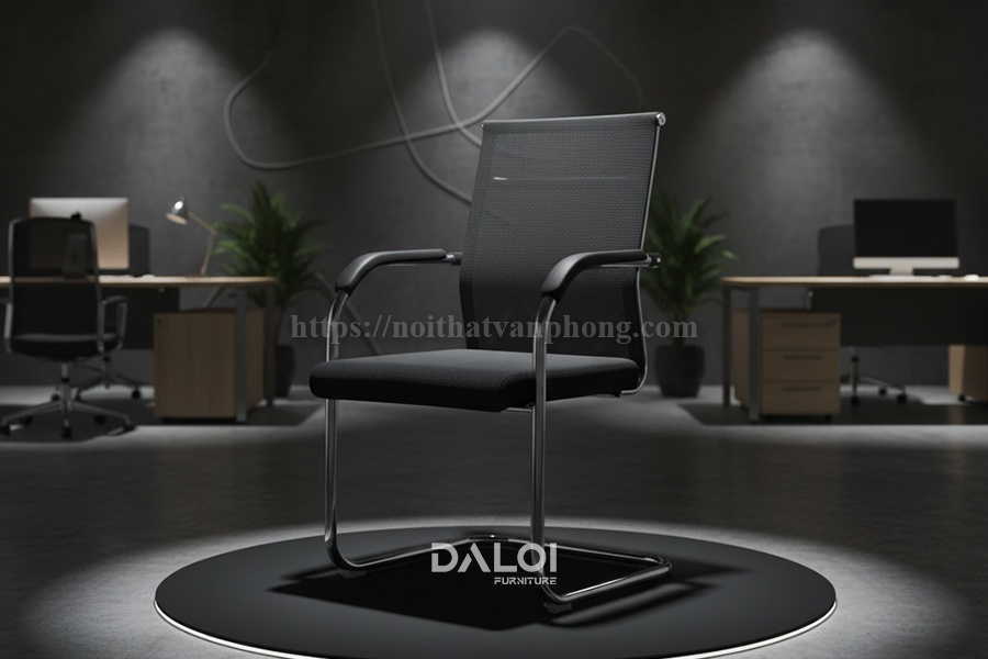 Ưu điểm nổi bật của ghế lưới chân quỳ phòng họp