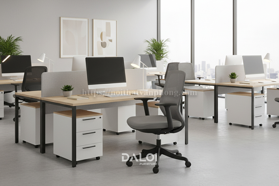 Mua ghế lưới văn phòng màu xám ở đâu uy tín? – Nội thất Đa Lợi