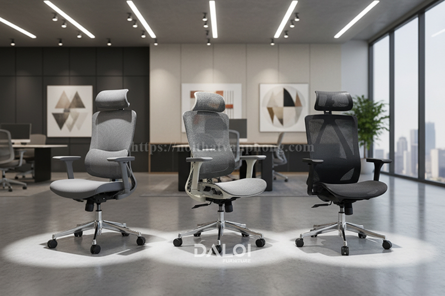 Tiêu chí chọn ghế lưới văn phòng cho phòng giám đốc nhỏ