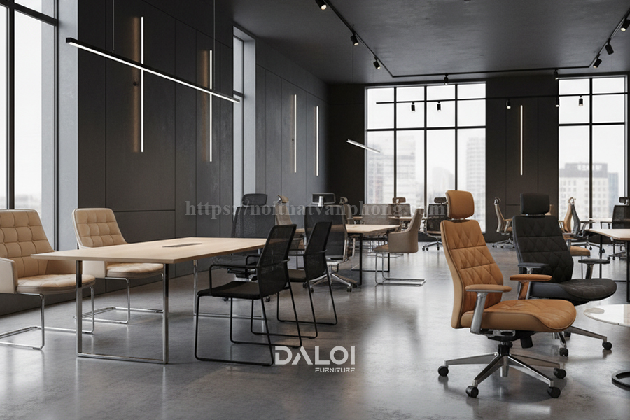 Ưu điểm nổi bật của ghế phòng họp trong doanh nghiệp hiện nay