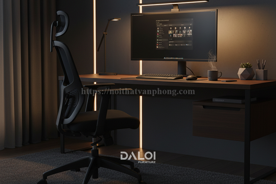 Vì sao nên chọn ghế lưới làm việc tại nhà