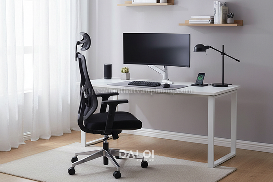 Xu hướng làm việc tại nhà và nhu cầu về ghế lưới