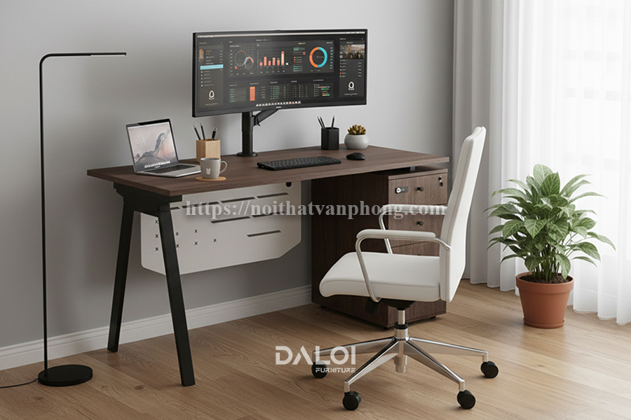 Bàn chân sắt 1m2 có đáp ứng tốt nhu cầu làm việc hằng ngày không?