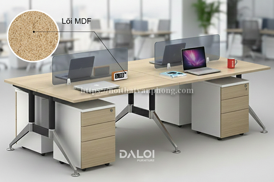 Bàn chân sắt mặt gỗ MDF – ưu thế về độ ổn định bề mặt