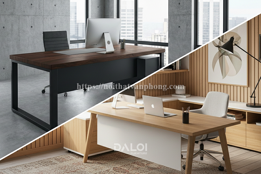 Bàn chân sắt và bàn gỗ tự nhiên nên chọn loại nào?