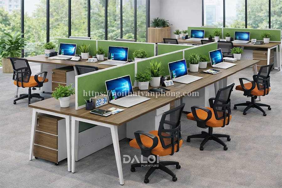 Module bàn chân sắt – giải pháp cho văn phòng linh hoạt