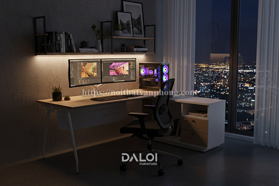 Gợi ý setup bàn chân sắt cho góc làm việc cá nhân đơn giản, dễ áp dụng