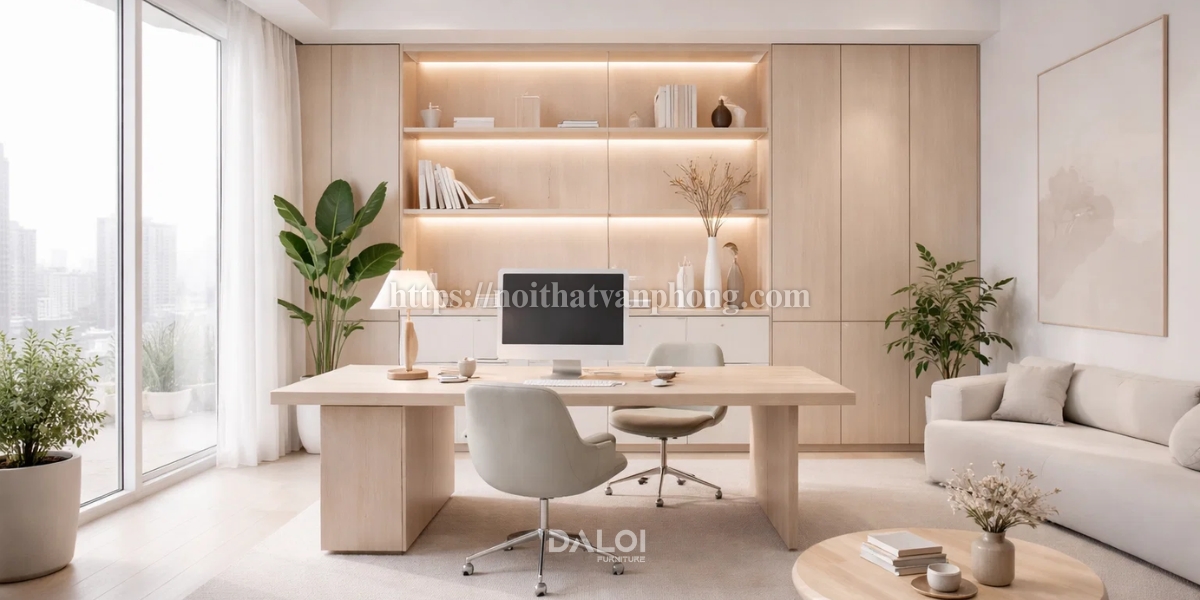 Phong cách thiết kế văn phòng tối giản (Minimalism)