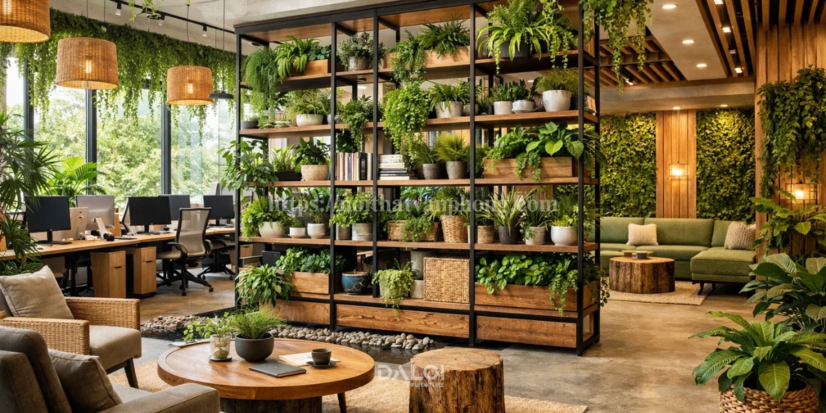 Phong cách thiết kế văn phòng xanh (Biophilic Design)