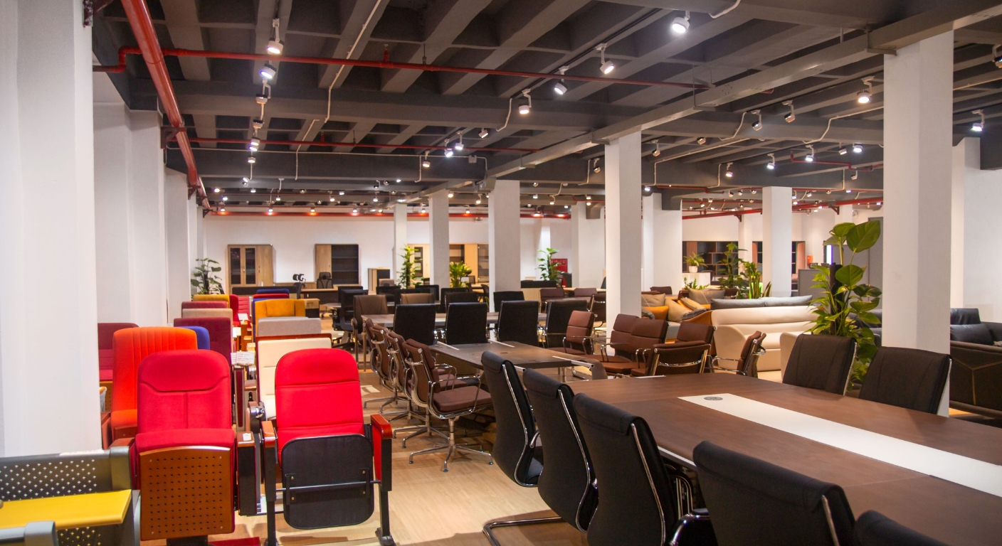 Showroom nội thất văn phòng Đa Lợi 3000m2