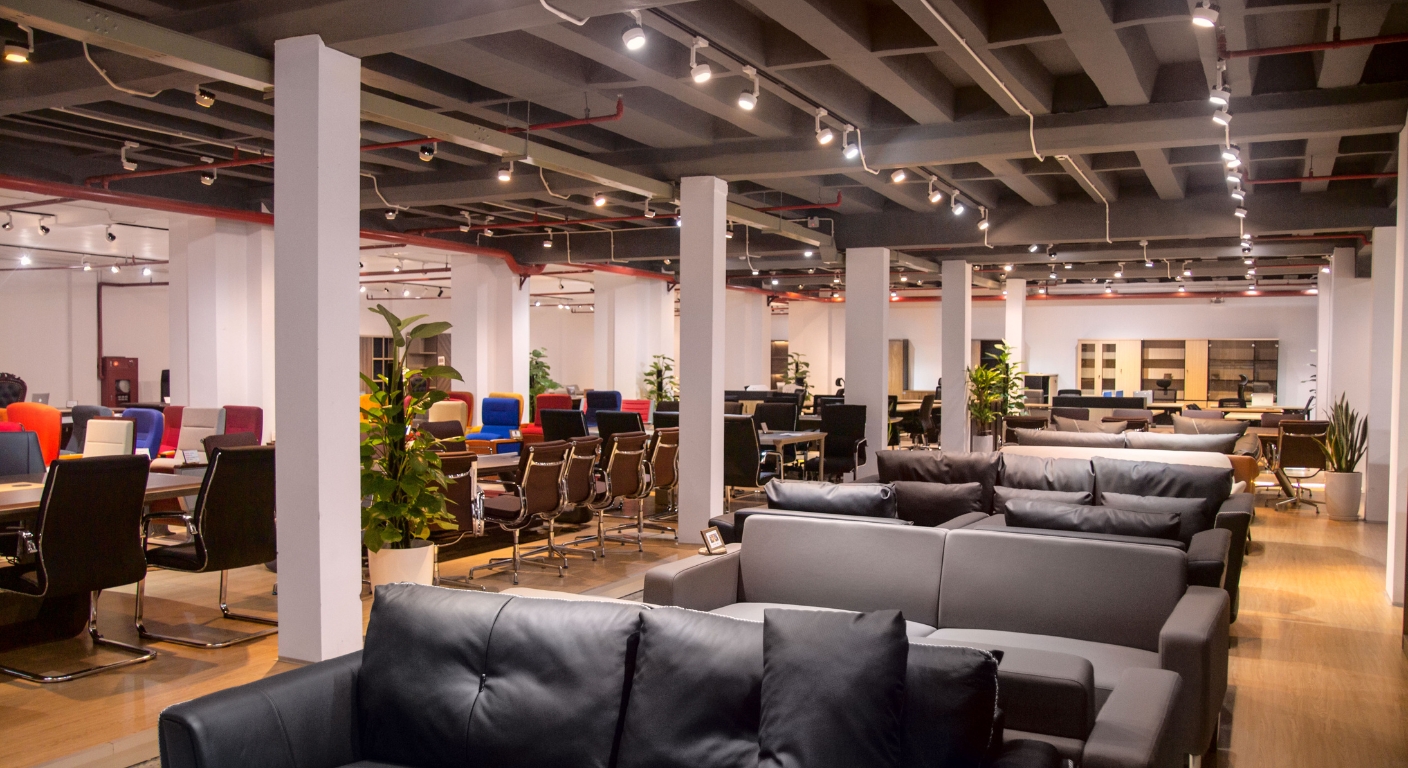 Showroom nội thất văn phòng Đa Lợi