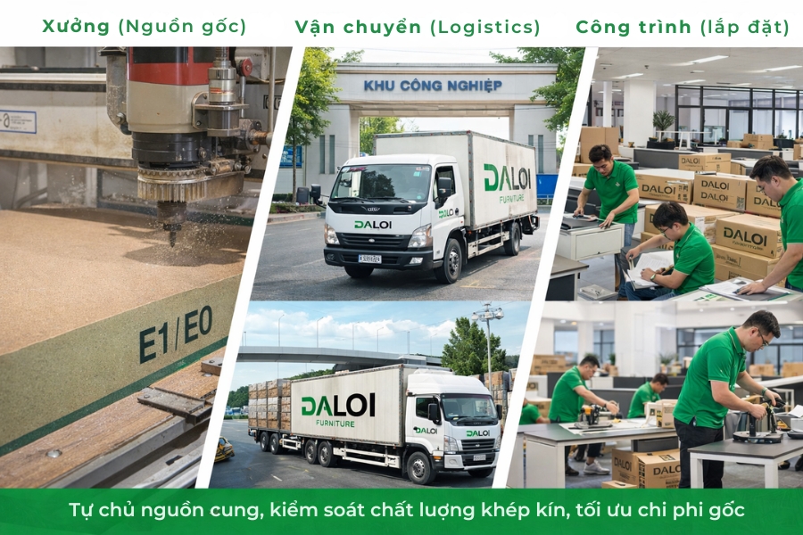 Nội thất Đa Lợi là lựa chọn số 1 của các doanh nghiệp FDI
