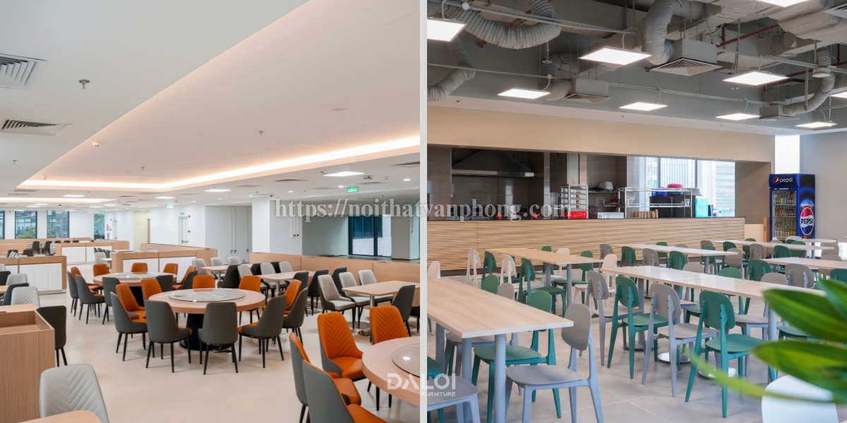 Thi công nội thất văn phòng trọn gói khu vực Pantry & giải trí