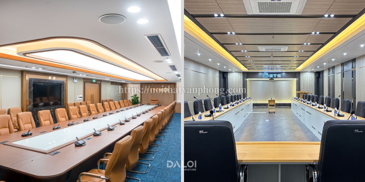 Thi công nội thất văn phòng trọn gói phòng họp chuyên nghiệp