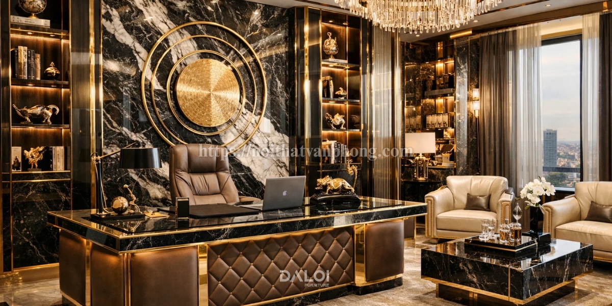 Thiết kế văn phòng khu vực phòng giám đốc