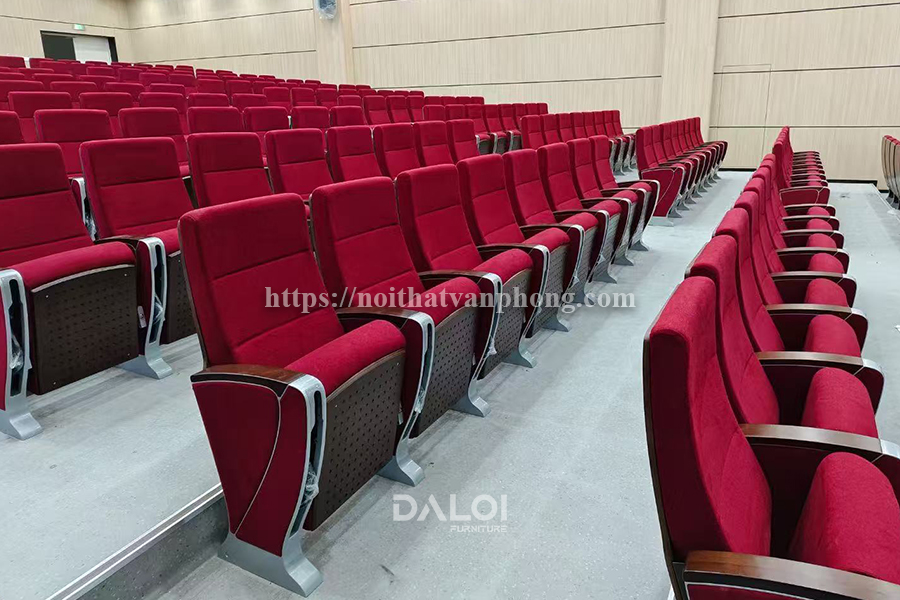 Đa Lợi lắp đặt ghế hội trường cao cấp ADM75-B tại công trình