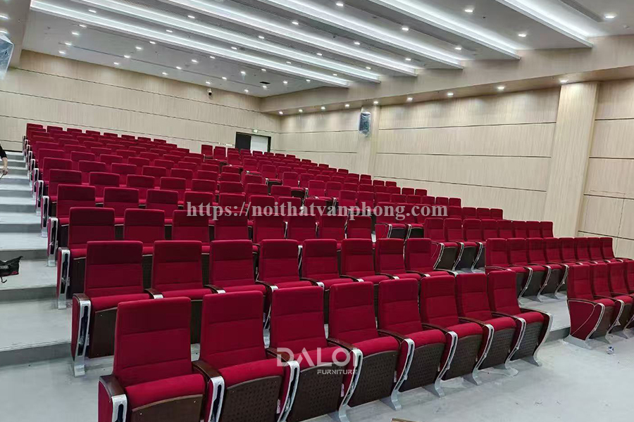 Ghế hội trường có bàn viết ADM75-B do Đa Lợi lắp đặt