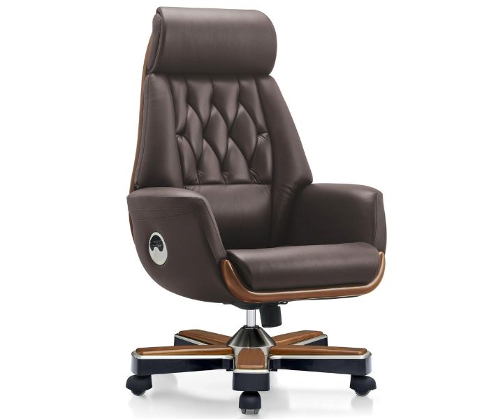 Ghế lãnh đạo da bò Italy - FMGD1522 Ghế lãnh đạo da bò Italy - FMGD1522