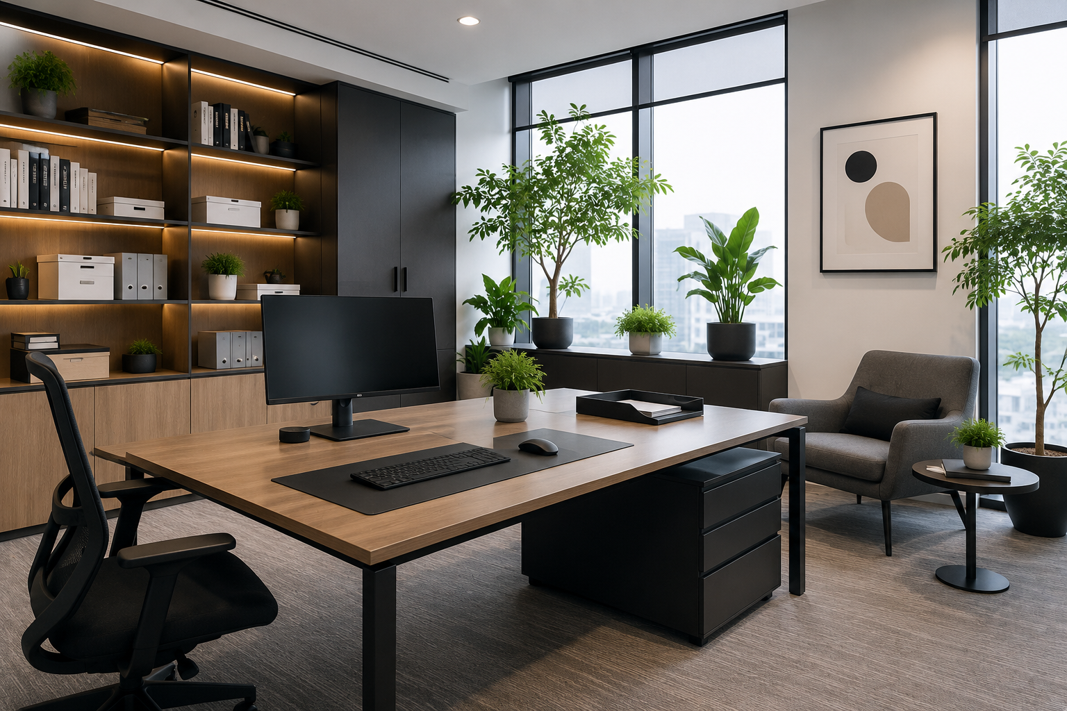 setup-bàn-làm-việc-chân-sắt-văn-phòng-thực-tế