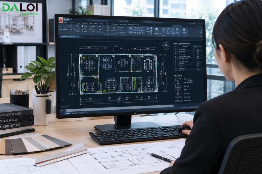AutoCAD trong thiết kế nội thất