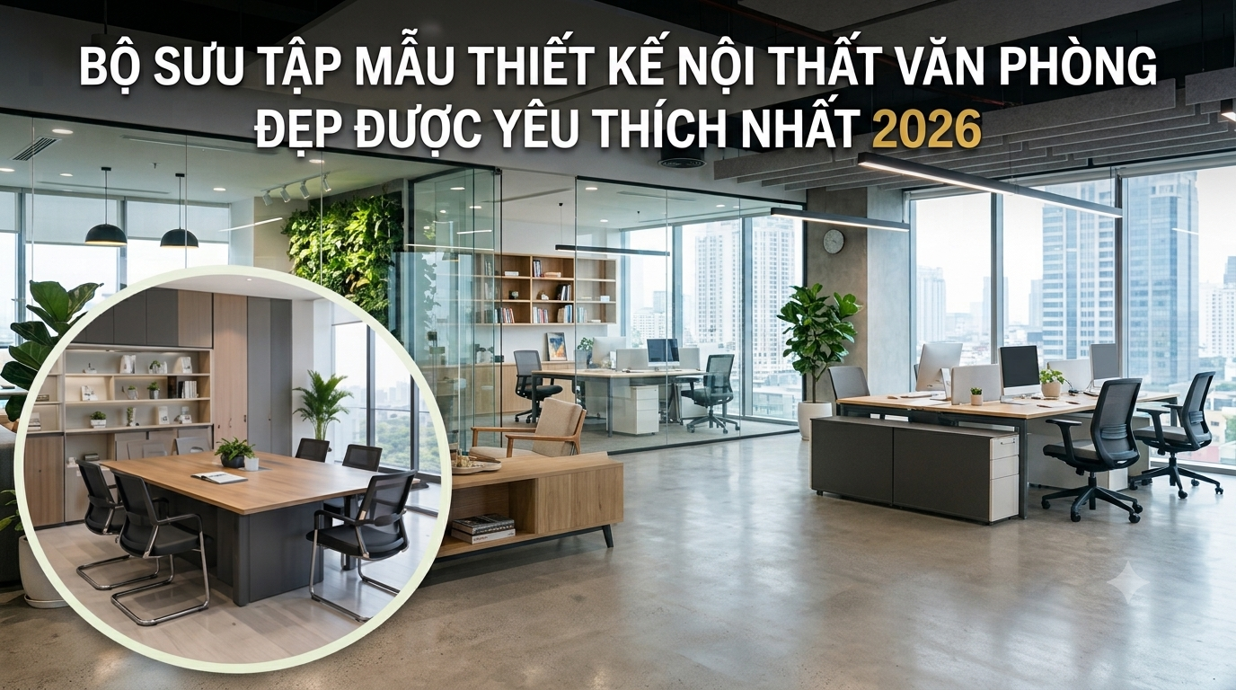 Bộ Sưu Tập Mẫu Thiết Kế Nội Thất Văn Phòng