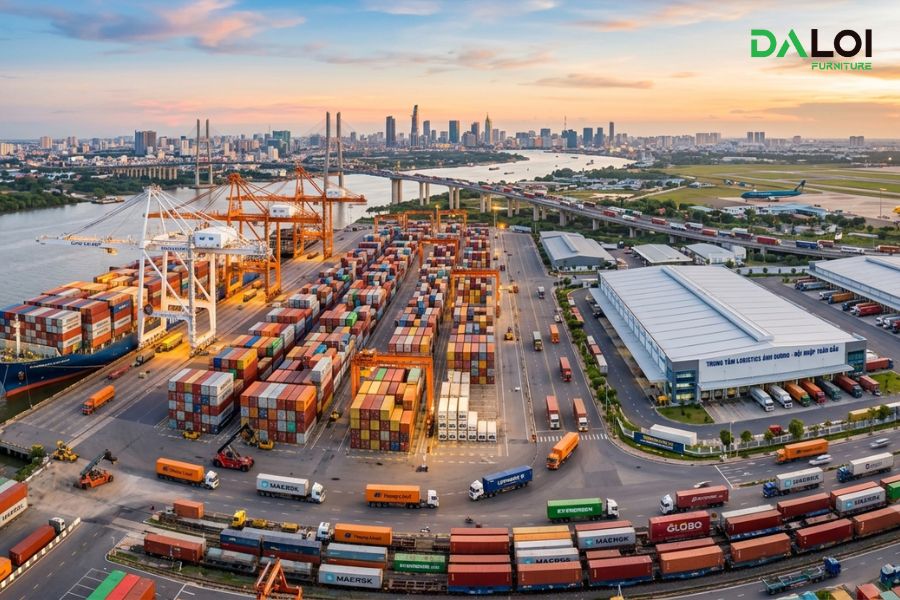 chuỗi cung ứng logistics