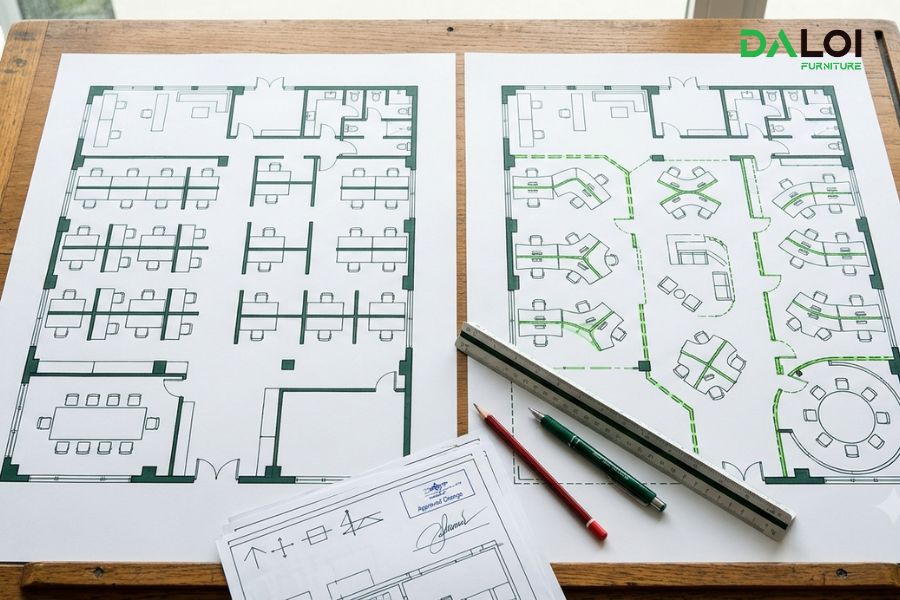 hợp đồng thi công nội thất trọn gói