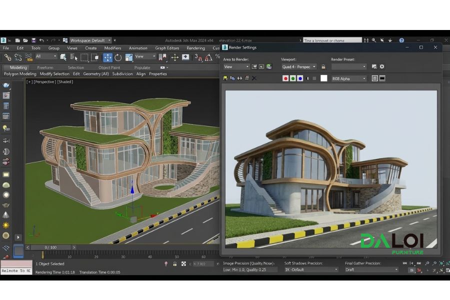 phần mềm thiết kế nội thất 3dsmax