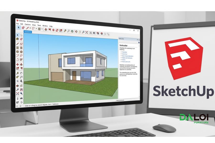 phần mềm thiết kế nội thất SketchUp