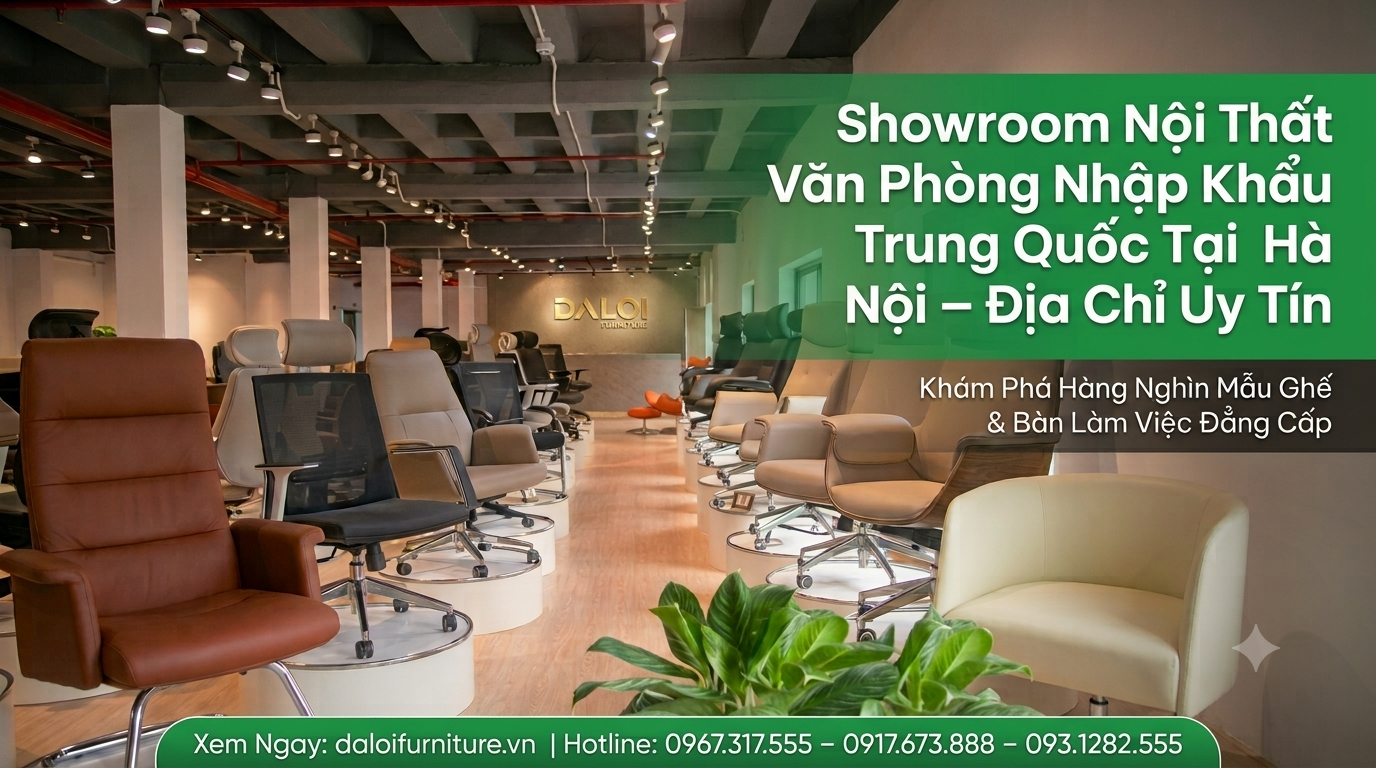 showroom nội thất nhập khẩu