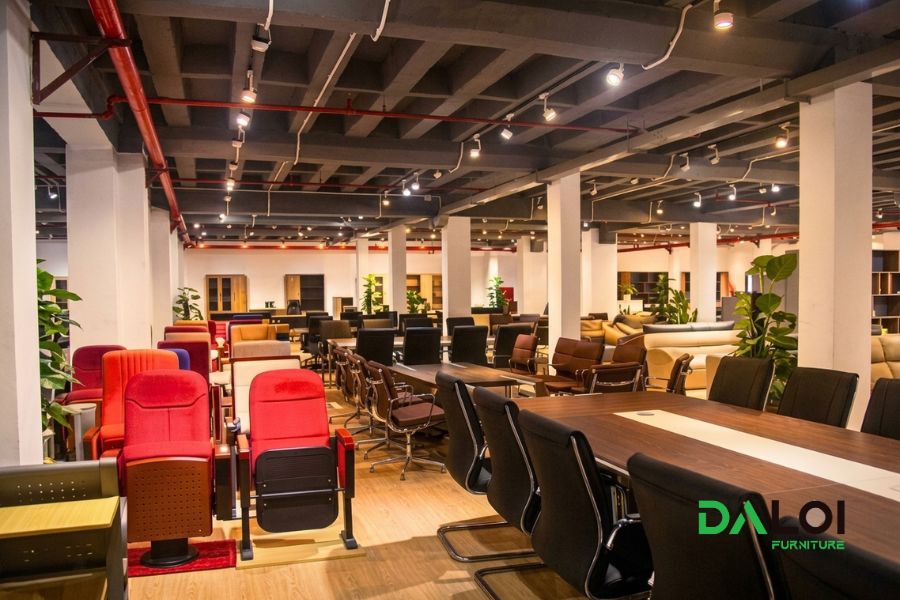 showroom nội thất văn phòng