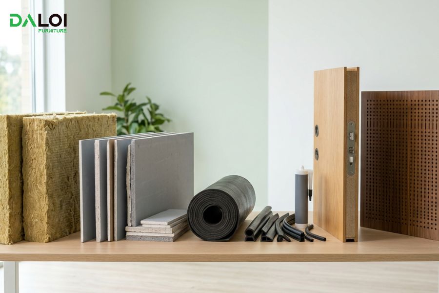 Vật liệu cách âm phòng họp văn phòng